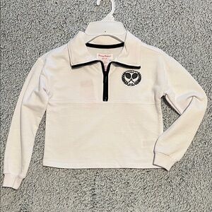 Tommy Bahama Active Kids White Quarter-Zip Sweatshirt NWT Size 4